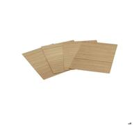 Sets de table en bambou (Lot de 4) naturel
