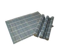 Sets de Table en Bambou - Lot de 4 - Résistants - Enroulables - Couleurs Aléatoires