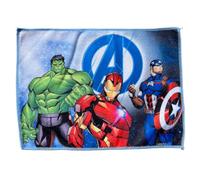 Sets de table en tissu Hulk Iron Man Capitan America Avengers Marvel - Lavable et résistant à la chaleur - 40 x 30 cm - 100 % polyester