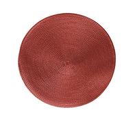 Sets de table - Serie Marrakech - Lot de 4 - différentes tailles et couleurs, Fibres synthétiques, bordeaux, Ø 38 cm