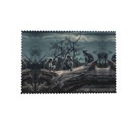 Sets de Table « Singe sur Un Arbre » (Lot de 4) - Résistants à la Chaleur, antidérapants et lavables - Idéal pour la décoration de Table intérieure et extérieure