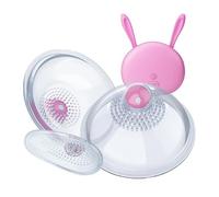 SETSCZY 10 Modes Électrique Mamelon Ventouse sans Fil Contrôle Clitoris Stimulateur Ventouse Sein Pompe À Vide Masseur Jouet Sexuel Agrandisseur pour Femmes Hommes,B