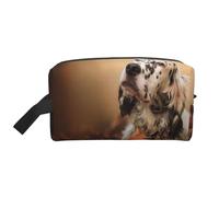 Setter Anglais, Animaux de Compagnie d'automne, Chiots, Chiens Anglais, Organiseur de cosmétiques de Grande capacité, Trousse de Maquillage de Voyage pour Femme