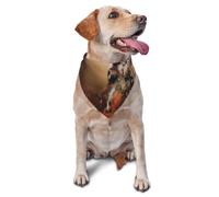 Setter Anglais Automne Animaux Chiots Chiens Bandanas pour Chiens Anglais Chat Chiot Écharpes Mouchoir Lavable pour Animaux de Compagnie