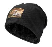 Setter Anglais Automne Animaux de Compagnie Chiens Anglais,Bonnet Pull en Maille gaufrée, en Polyester, Chaud et doublé Polaire, pour Homme et Femme.