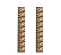 Setter anglais Automne Animaux de compagnie Chiens anglais, Décorations pour fête de remise de diplômes - Bannière de bienvenue à suspendre au porche, pour l'intérieur et l'extérieur