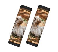 Setter anglais Automne Animaux de compagnie Chiens anglais, Lot de 2 protections pour poignées de valise, housses de poignée souples et confortables, étiquette à bagages