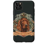 Setter Irlandais Mom William Morris Style Amoureux des Chiens Coque pour iPhone 11 Pro Max