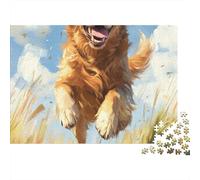 Setter Irlandais Puzzle 1000 Pièces Educa Jouet en Bois Cadeau Unique De l'art De La Décoration Jeu Éducatif Challenge Toy Adultes & Enfants des 14 Ans (75x50cm)