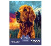 Setter Irlandais Puzzle 1000 Pièces Educa Jouet en Bois Cadeau Unique Décoration Intérieure Jeu Éduchatif Challenge Toy Adultes Et Enfants À Partir De 14 Ans 38x26cm/1000pcs