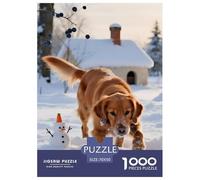 Setter irlandais1000 Pièces PuzzleChien Contes Magiques, Adultes/Enfants, Puzzle Qualité Supérieure, Fantaisie, Activités Familiales 70x50cm/1000pcs