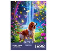 Setter irlandaisJigsaw Puzzles for Adults 1000 Piece Age 12+ for Adults FamilyPuzzle Game Beautiful Decoration for Aduits Kids70x50cm/1000pcs