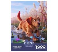 Setter irlandaisPuzzle 1000 Pièces Chien Style Pin-up Coloré, Puzzle Qualité Supérieure, Illustration Originale, Détente 70x50cm/1000pcs