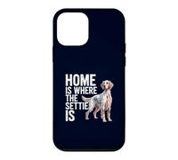 Setter Owner Funny Home is Where The Settie is Coque pour iPhone 12 Mini