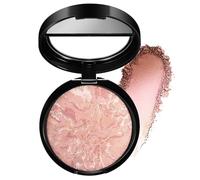 Setting Powder - Poudre de cuisson mate imperméable pour les trajets et le quotidien - Contrôle de l'huile - Maquillage longue durée et brillance naturelle douce (02# clair, 15 g)
