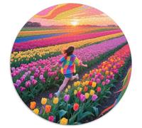 Setting Sun Puzzle 1000 Pieces Cadeau Unique View Jeu Éducatif Défi Jouet À De Qualité Supérieure Peinture Art pour Adultes Et Enfants À Partir De 14 Ans 1000pcs (67.5x67.5cm)