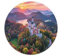 Setting Sun Puzzle 1000 Pieces Cadeau Unique View Jeu Éducatif Défi Jouet À De Qualité Supérieure Peinture Art pour Adultes Enfants 1000pcs (67.5x67.5cm)