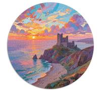 Setting Sun Puzzle 1000 Pièces Educa Jouet en Bois Divertissement Créatif Décoration Intérieure View Jeu Éducatif Challenge Toy Adultes & Enfants des 14 Ans 1000pcs (67.5x67.5cm)