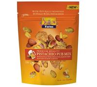 Setton Farms Pistachio Pub Mix Sac de 140 g avec pistaches Buffalo Wing Pistaches, noix de maïs ranch, chips de sésame rôties au miel et amandes au caryer