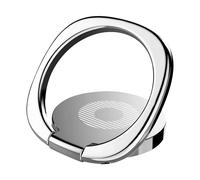 Setty Bague Support Magnétique pour Smartphone avec Adhésif Rotatif Argent