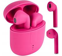 Setty Écouteurs Intra-Auriculaires Bluetooth 5.0 TWS Sans Fil avec Chargement et Étui Portable pour Android/iPhone/Samsung/Huawei (Rose)