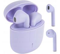 Setty Écouteurs Intra-Auriculaires Sans Fil Bluetooth 5.0 Tws Sans Fil Avec Chargement Sans Fil Et Étui De Chargement Portable Pour Android/Iphone/Samsung/Huawei (Violet)[FIL6161314]