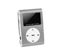 Setty Lecteur Mp3 Ecran Lcd A Carte Memoire Et Clip Ceinture Gris