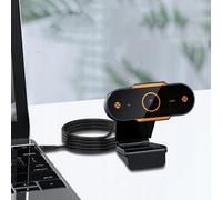 Setty Webcam Microphone pour le travail à distance, la vidéoconférence, l'enseignement à distance, les réunions en ligne, 360°, Skype, Zoom, Teams,Caméra pour PC, tablette, ordinateur portable, pour l
