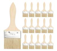 SEUICYNE Lot de 16 pinceaux plats pour lasure, 75 mm de large, pinceaux plats pour peinture, travaux de peinture, lasure du bois, bricolage, peinture, jardinage, atelier de peinture