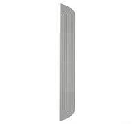 Seuil aspirateur robot pour rampe Roborock for Dreame for Ecovacs - Aide à la pente modulaire en ABS de 1,4 à 2,3 cm de hauteur - Bande de transition de sol jaune, gris, blanc, noir 68 x 5,3 cm (1)