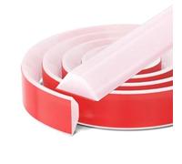 Seuil de douche auto-adhésif, arrêt d'eau en silicone, barrière de douche anti-éclaboussures, joint douche italiennelinyu, Convient aux cuisines et aux salles de bains. (Transparent, 255CM)
