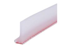 Seuil De Douche Barrage D'eau 1 * bande de barrière d'eau rétention salle bains, d'étanchéité en Silicone séparation sèche et humide 50-300cm(Transparent 300cm)