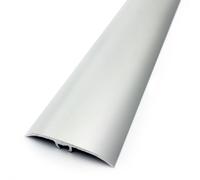 Seuil de fixation invisible multi-niveaux 41mm aluminium naturel strie 2,70ml - DINAC - 2136090