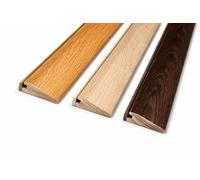 Seuil de Porte à la Suisse en Bois Made in France - Barre de Transition Sol 99 cm - Compense Différence de Niveau (1,9 ou 2,2 cm) - Plusieurs Couleurs - Idéal Parquet, Carrelage, Rénovation