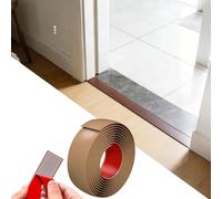 Seuil De Porte Adhesif,Bande De Seuil, Profil De Transition Sol PVC, Barre De Seuil De Porte, Largeur 4cm 5cm 7.6cm Pour Les Joints De Sol,Les Moquettes Et Les Carreaux(Light coffee,5x600cm)