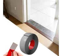 Seuil De Porte Adhesif,Bande De Seuil, Profil De Transition Sol PVC, Barre De Seuil De Porte, Largeur 4cm 5cm 7.6cm Pour Les Joints De Sol,Les Moquettes Et Les Carreaux(Gris,4x400cm)
