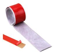 Seuil De Porte Adhesif, Profil De Transition, Barre De Seuil De Porte en Vinyle, Bande De Seuil en Grain De Bois, Bande De Recouvrement pour Planchers Stratifié(Jazz Gray)