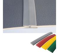 Seuil de Porte Bandes de Transition de Moquette pour Portes, Bande de Seuil Moquette Bordures Barre de Finition Couvre Joint 1/2/3/4/5/6/7/8/9/10 M, Garniture de Pontage de Bord de Moquette ( Color :