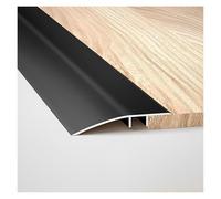 Seuil De Porte Barre | Baguette De Recouvrement 90/180/270cm | Seuil De Porte Barre Stratifié | | Rail De Transition Sol | Bande De Transition Alu Anodisé | Compensation De Hauteur(Black,4.3*180cm/2*9
