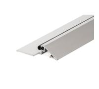 Seuil de Porte Bois 93 cm Alu Anodisé Argent - Découpé- Prêt à Poser - aux Norme PMR ( handicapés ) KLOSE besser