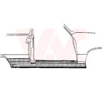 Seuil De Porte D'Accès Droit Compatible Pour VW Polo 6N2 6N1