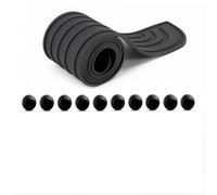 Seuil de Porte de Coffre de Voiture, pour Kia Picanto 2011-2017 Seuil Coffre Voiture, Anti-Rayures, Livré avec 10 pcs Coussins portière Voiture,A Black