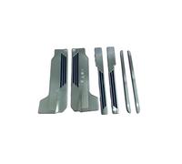 Seuil De Porte De Voiture Accueillant La Pédale De Pied pour Suzuki pour Solio MA27S MA37S 4e Génération 2021-2024 2022 2023(Silver 6pcs)