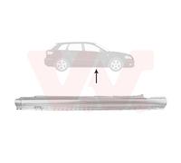 Seuil De Porte D'Entrée Droit Compatible Pour Audi A3 Sportback 8PA