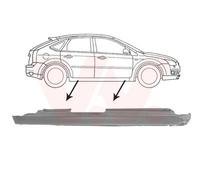 Seuil De Porte D'Entrée Droit Compatible Pour Ford Focus II DA_ HCP DP FFS