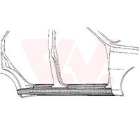 Seuil De Porte D'Entrée Droit Compatible Pour VW Passat Variant 3A5 35I 3A2