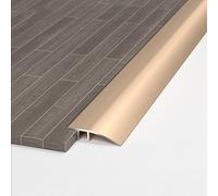 Seuil de porte en aluminium épais, gris, longueur 95 cm (gris, longueur 115 cm)(Gold,L 125Cm)