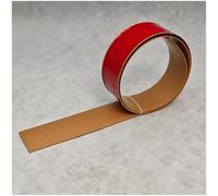 Seuil de porte en vinyle, Barre de Seuil de Porte de Sol, Profilé de Transition pour Transitions de Sol entre Seuils Carrelages Sols Bois Tapis(Yellow,4cm/0.1Ft x 3.0m/9.8Ft)