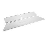 Seuil de porte Inox pour VW Transporter T5 avec une porte coulissante