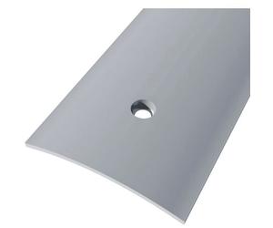 Seuil demi-bombé pré percé L.83cm x larg.30mm ELTON Inox mat - EB01001083